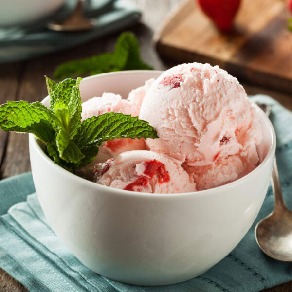 Gelato de fresa